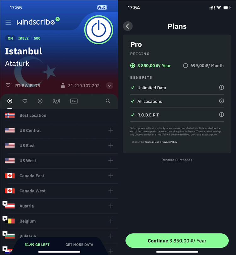 Какую страну лучше выбрать для vpn в россии