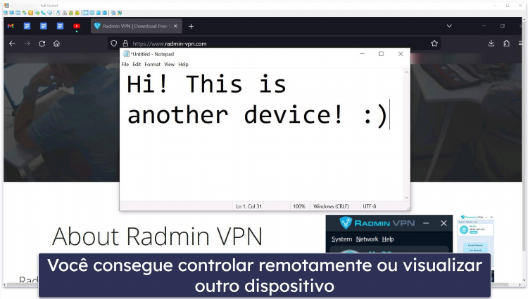 Radmin vpn на телефон