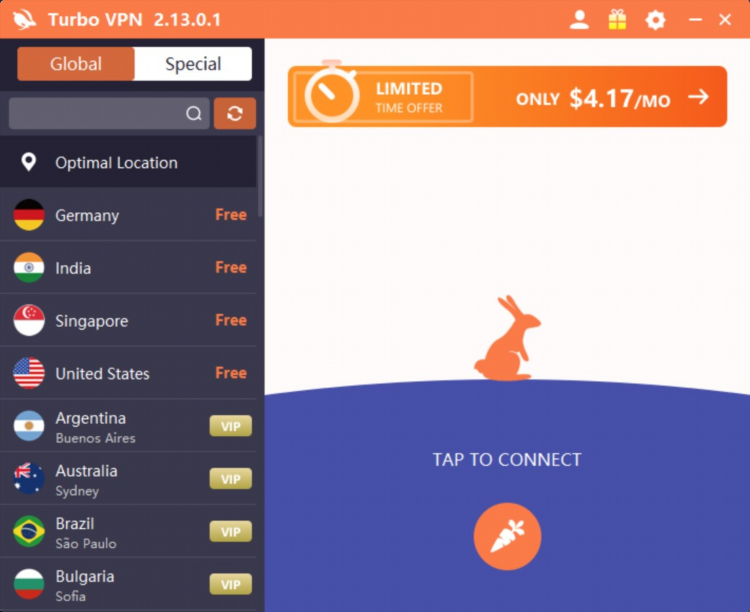 Turbo vpn скачать для пк