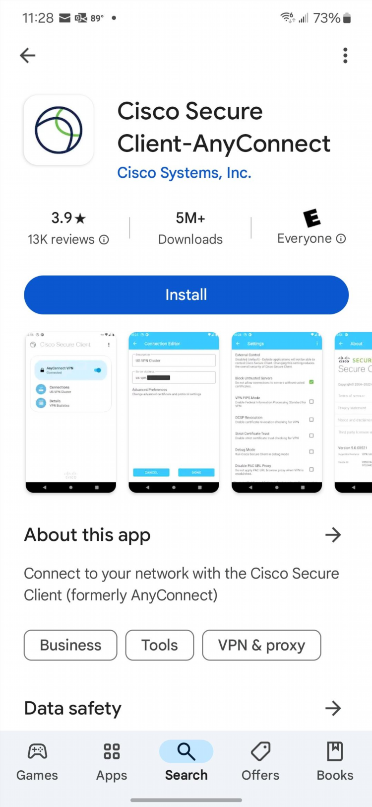 Vpn any cisco connect скачать