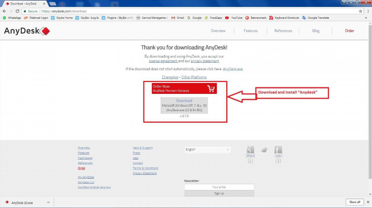 Vpn через anydesk