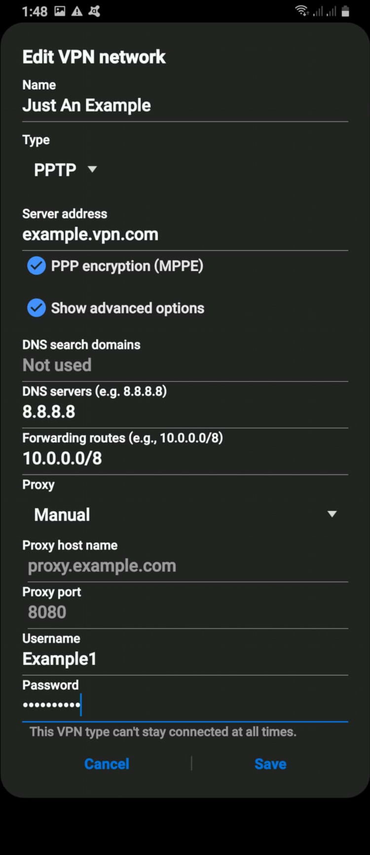 Vpn для мобильного