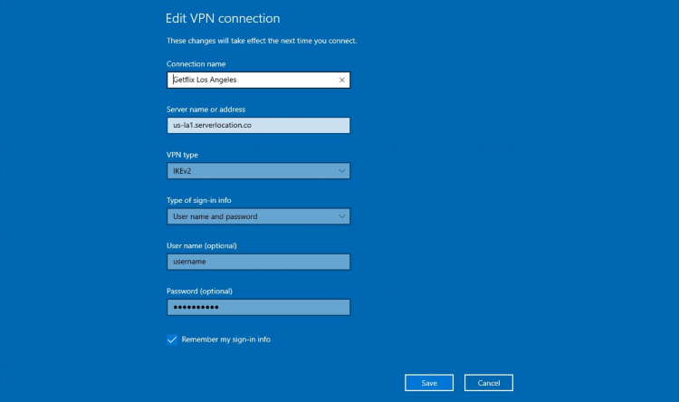 Vpn ikev2 сервера