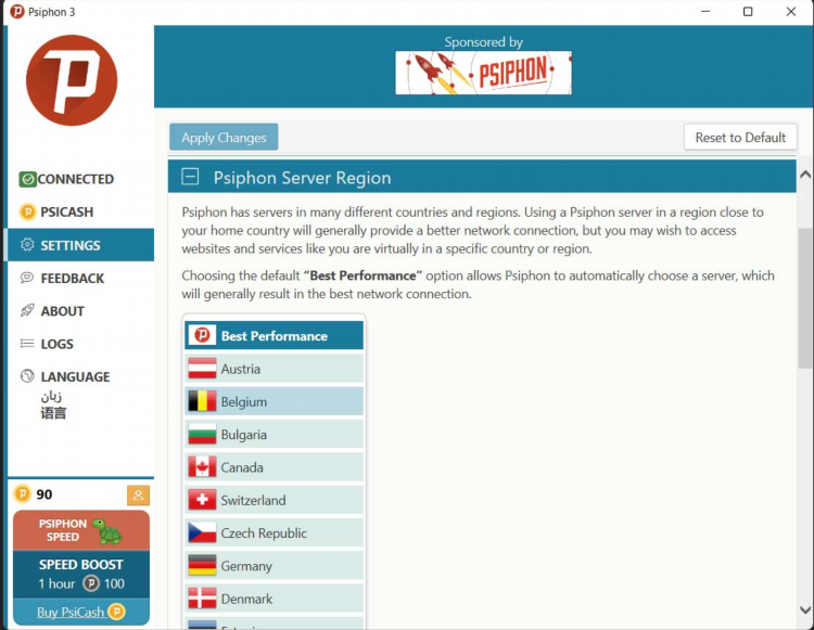 Впн на пк psiphon