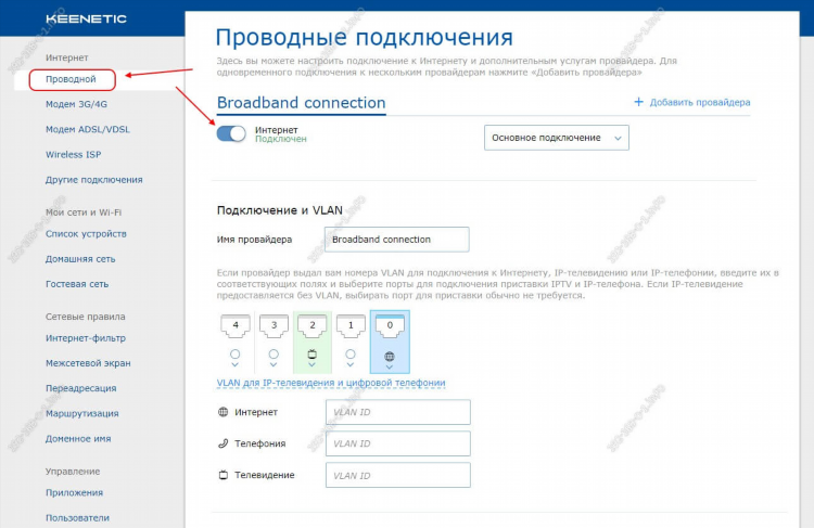 Vpn настройка keenetic