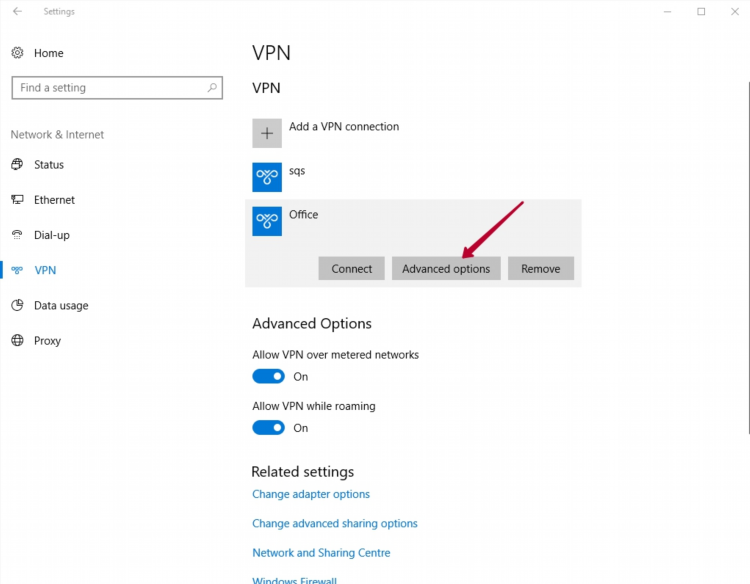 Vpn виндовс