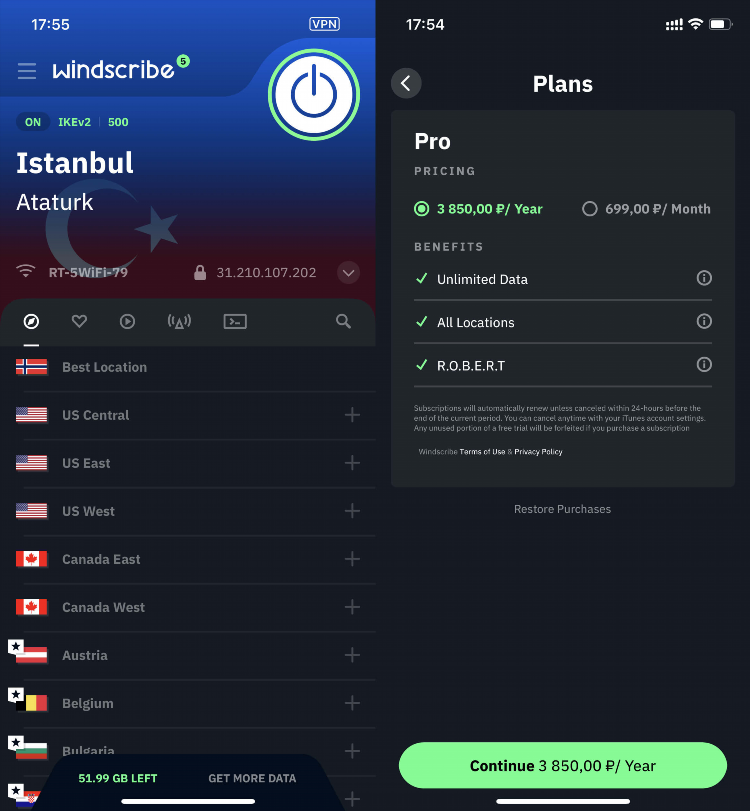 Windscribe vpn скачать бесплатно на андроид
